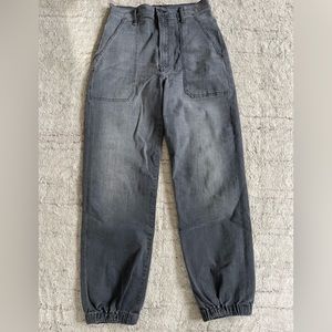 Mother The Wrapper Patch Skinny Ankle